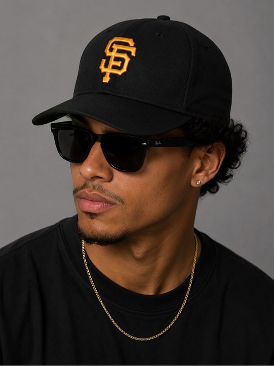 New Era Other - NEW ERA • Black/Golden Orange SF Giants MLB Classic Baseball Hat